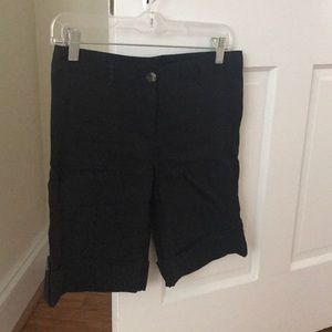 Theory black shorts